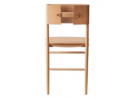 Chaise scandinave modèle Madonna I cuir