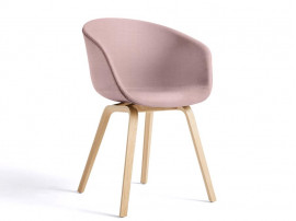 Fauteuil scandinave About A Chair AAC 23 tapissée