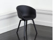 Fauteuil scandinave About A Chair AAC 23 tapissée