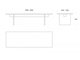 Edi Table. 4 tailles