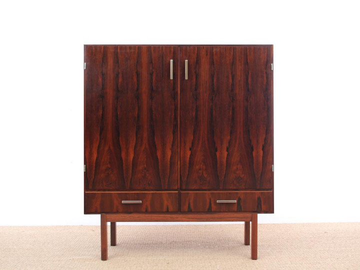 Cabinet scandinave en palissandre de Rio 
