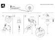 Pièces détachées pour lampe de table Louis Poulsen modèle PH 3 1⁄2-2 1⁄2 Verre