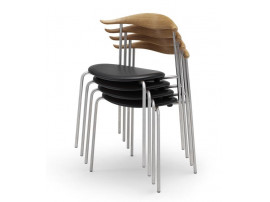 Mid-Century Modern CH 88P foamed seat chair by Hans Wegner. New product.