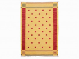Swedish Rolakan carpet hand woven wool. 230 x 170 cm